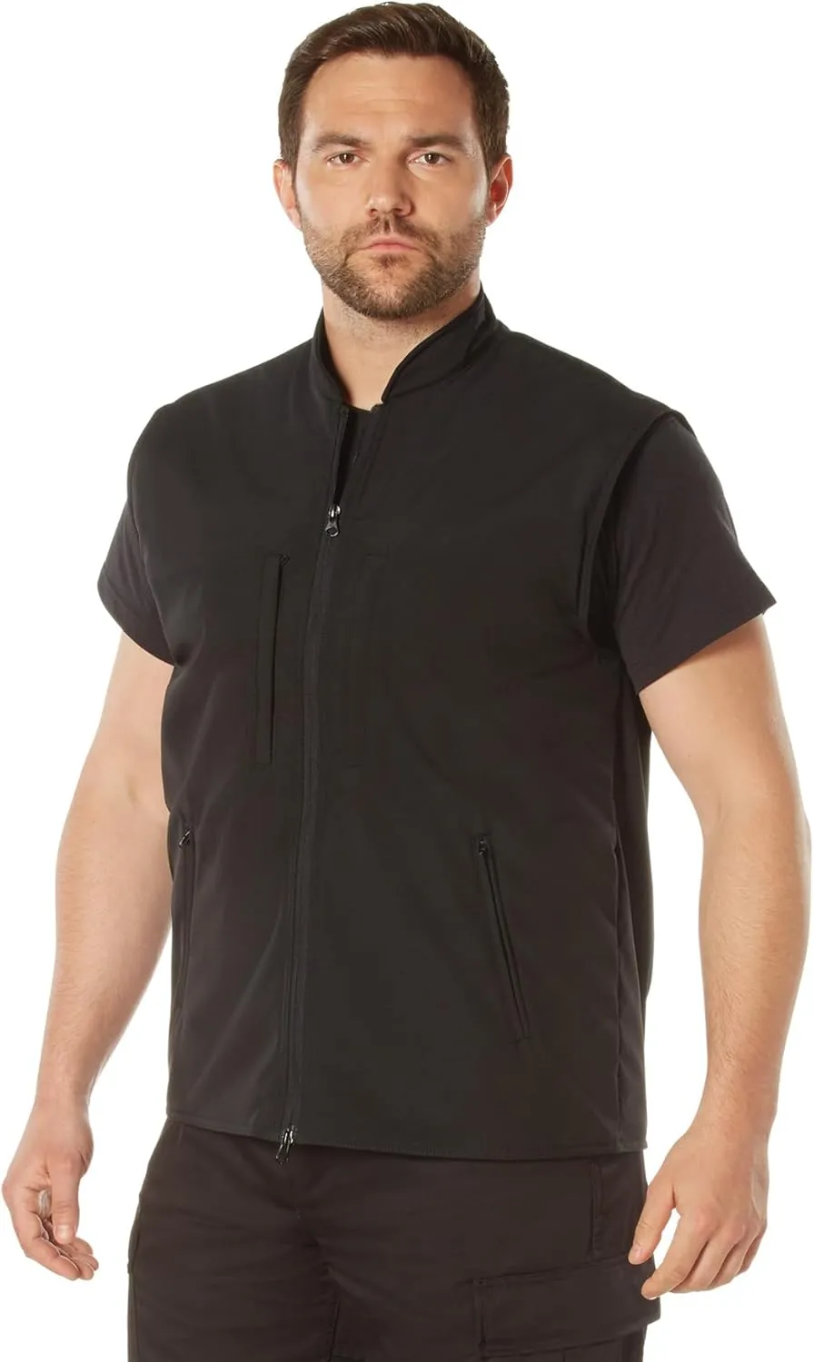 Rothco Men's Professional Conceal-Ops Soft Shell Vest