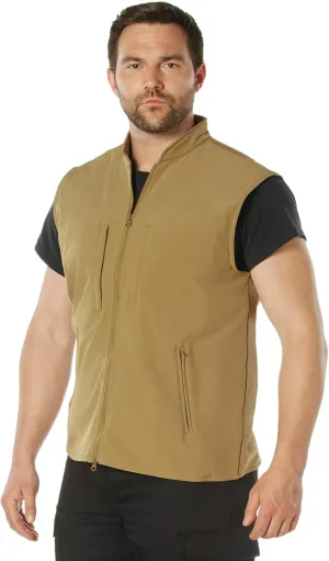 Rothco Men's Professional Conceal-Ops Soft Shell Vest