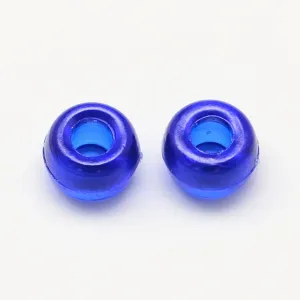 Sapphire Blue Transparent - Acrylic Pony Beads