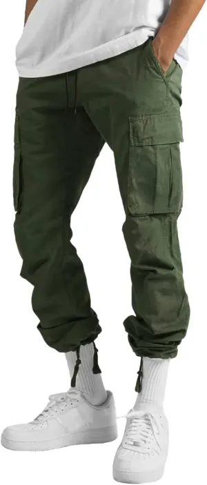 sdbrld Cargo Pants For Men Mens Casual Relaxed Fit Pants Beach Streetwear Baggy Trousers Cargo Pants with Zipper Pockets
