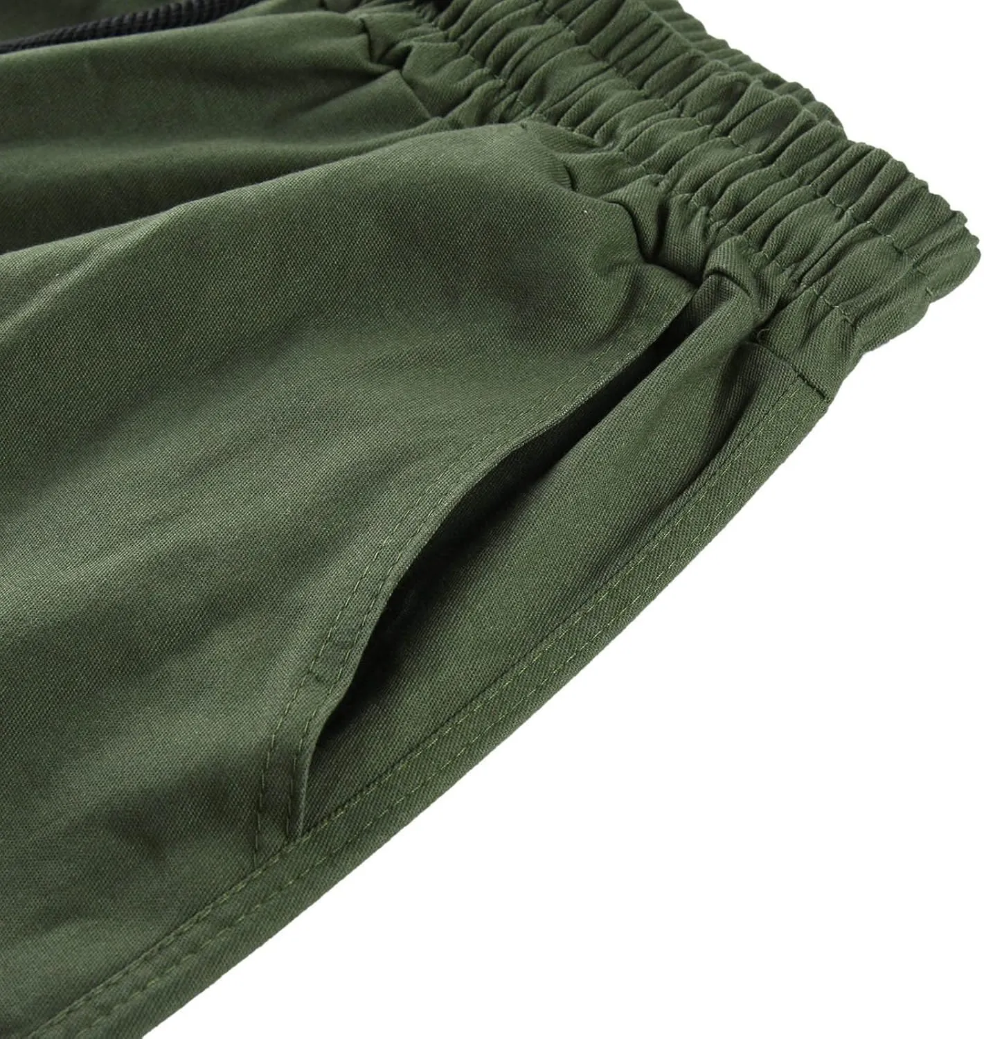 sdbrld Cargo Pants For Men Mens Casual Relaxed Fit Pants Beach Streetwear Baggy Trousers Cargo Pants with Zipper Pockets