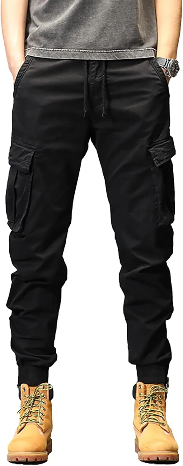 sdbrld Cargo Pants For Men Mens Ripstop Tactical Pants Casual Lightweight Outdoor Hiking Water Resistant Pants with Pockets