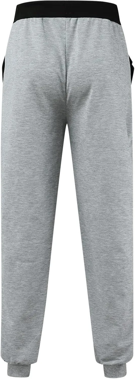 sdbrld Sweatpants For Men Mens Cotton Sport Joggers Solid Drawstring Cargo Pants Trendy Hiking Running Sweatpants Trousers
