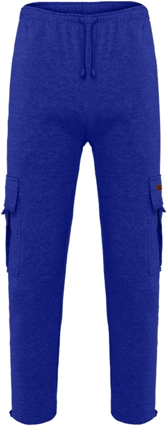 sdbrld Sweatpants For Men Mens Fashion Joggers Pants Cotton Drawstring Cargo Pants Hiking Outdoor Track Sweatpants Trousers