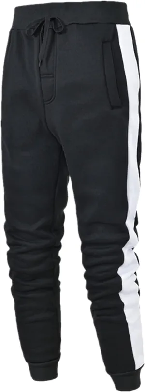 sdbrld Sweatpants For Men Men's Hip Hop Joggers Splice Drawstring Cargo Pants Fashion Hiking Outdoor Sweatpants Trousers