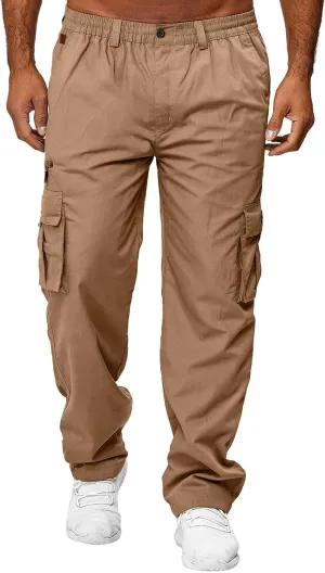 sdbrld Sweatpants For Men Men's Hip Hop Joggers Splice Drawstring Cargo Pants Fashion Hiking Running Sweatpants Trousers