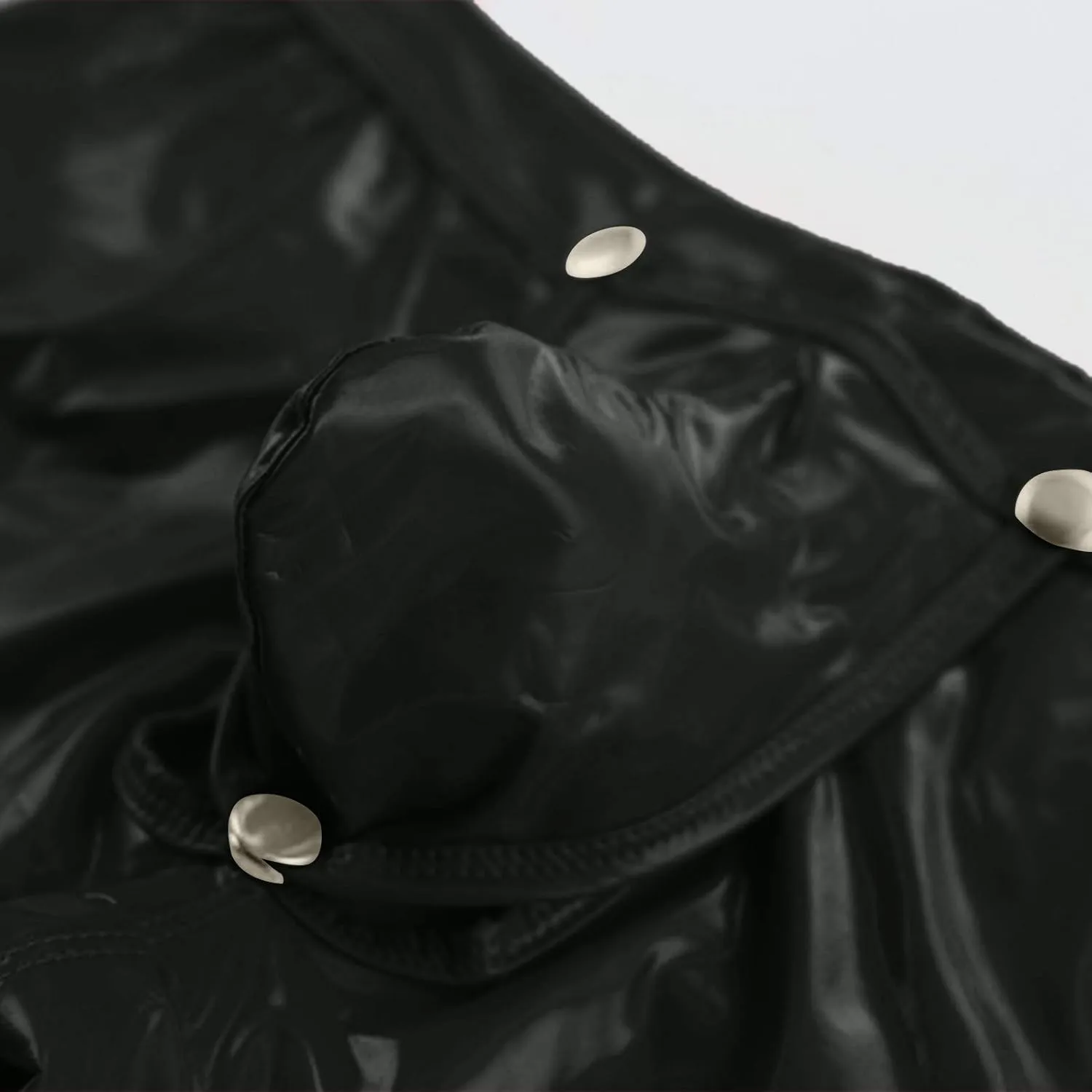 Sexy Faux Leather Lingerie Thong Underwear for Men Comfortable Briefs String Shorts Apparel