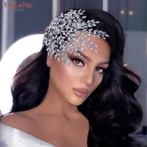 Shiny Bridal Headdress - Luxury Wedding Headband - Women's Hair Accessories, Queen Headpiece, Party, Banquet Headwear