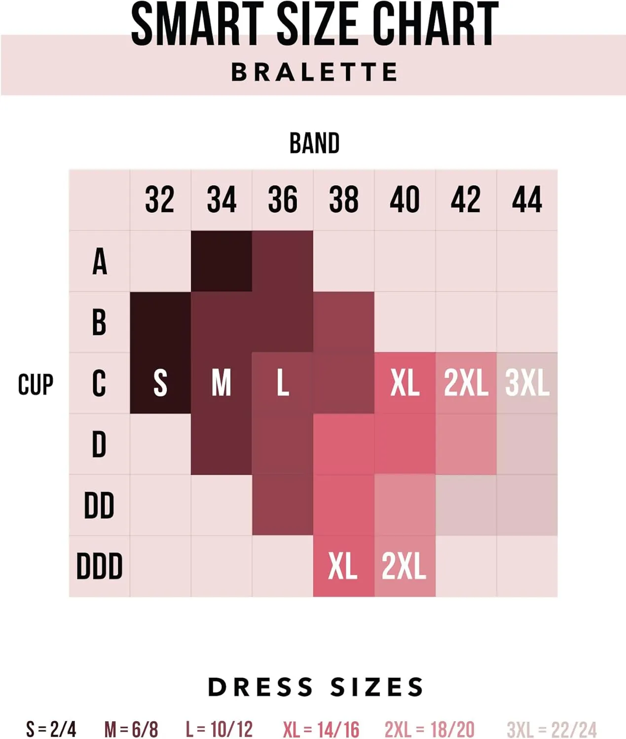 Smart & Sexy Women's Lace Deep V Wireless Bralette  Comfortable & Stylish, Multi-Packs Available