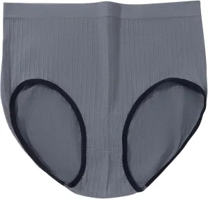 Soft Stretch Underwear for Women High Waisted No Show Panties Hipster Briefs Breathable Comfortable Underpants