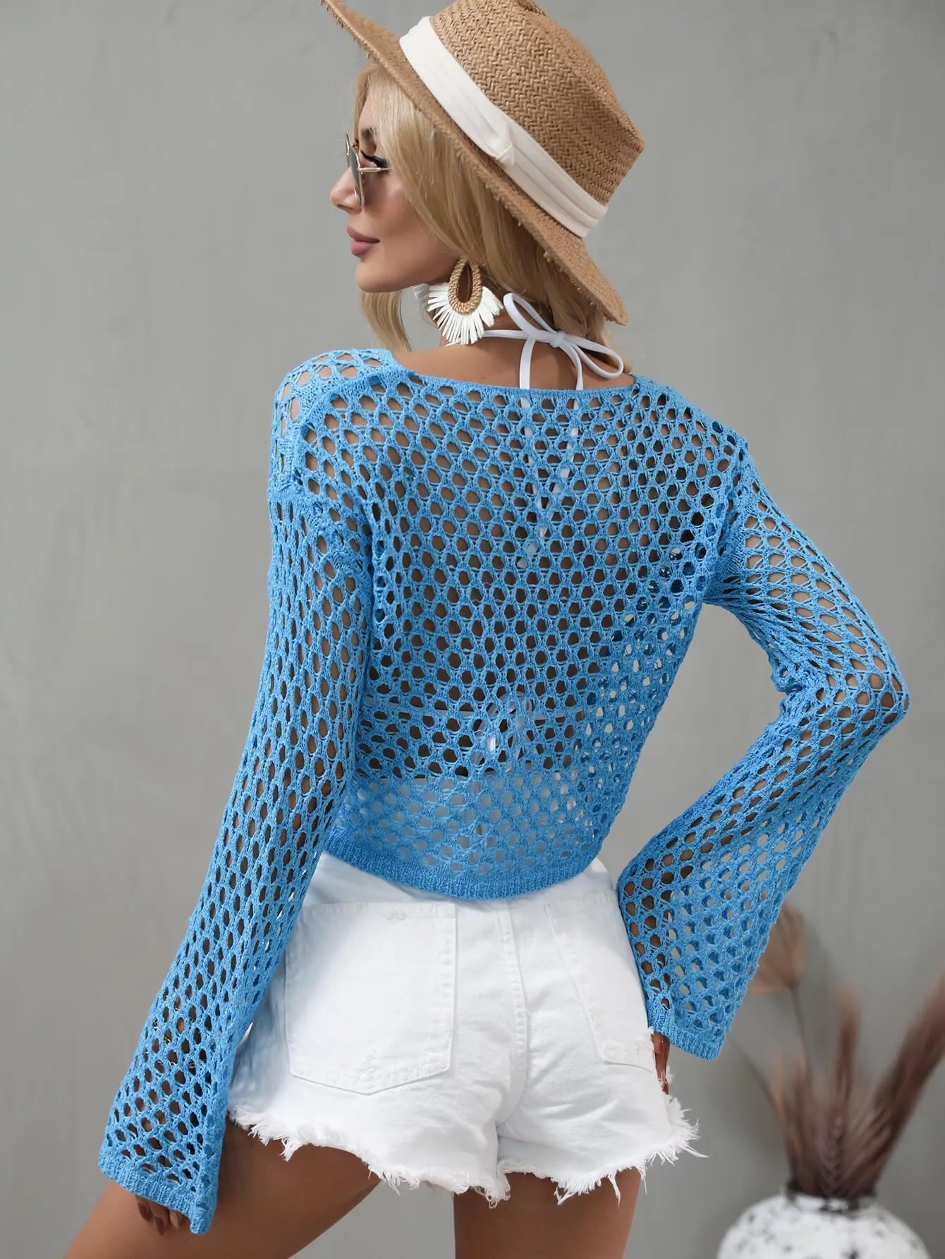 Splendid Cropped Beach Cover Up