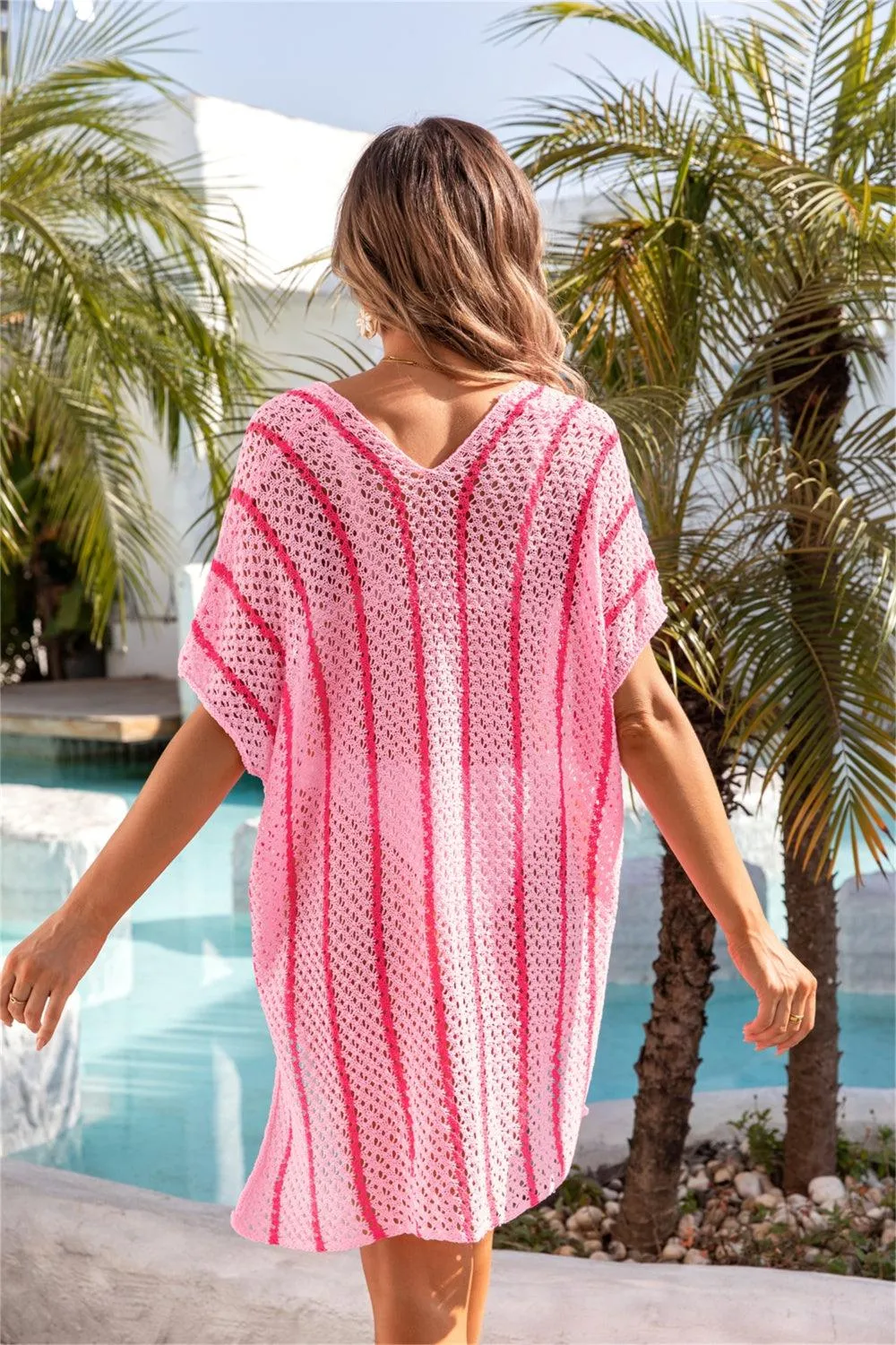 Summertastic Short Sleeve Swim Cover Up