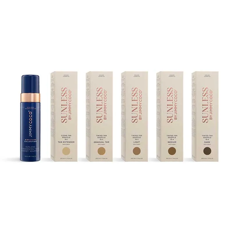 Sunless by Jimmy Coco Lightly Tinted Tan Souffle Gradual Tan