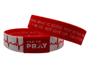 Tap To Pray Wristbands - Lifeline