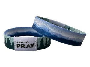 Tap To Pray Wristbands - Mountains & Forests