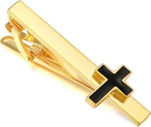 Tie Clips for Men Classic Tie Clip Silver Gold Necktie Tie Bar Clips jewelry Box Gift