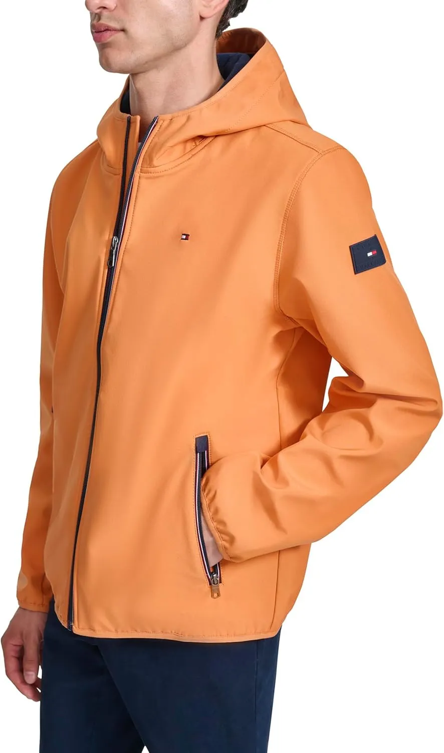 Tommy Hilfiger Men's Hooded Performance Soft Shell Jacket
