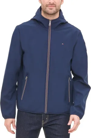 Tommy Hilfiger Men's Hooded Performance Soft Shell Jacket