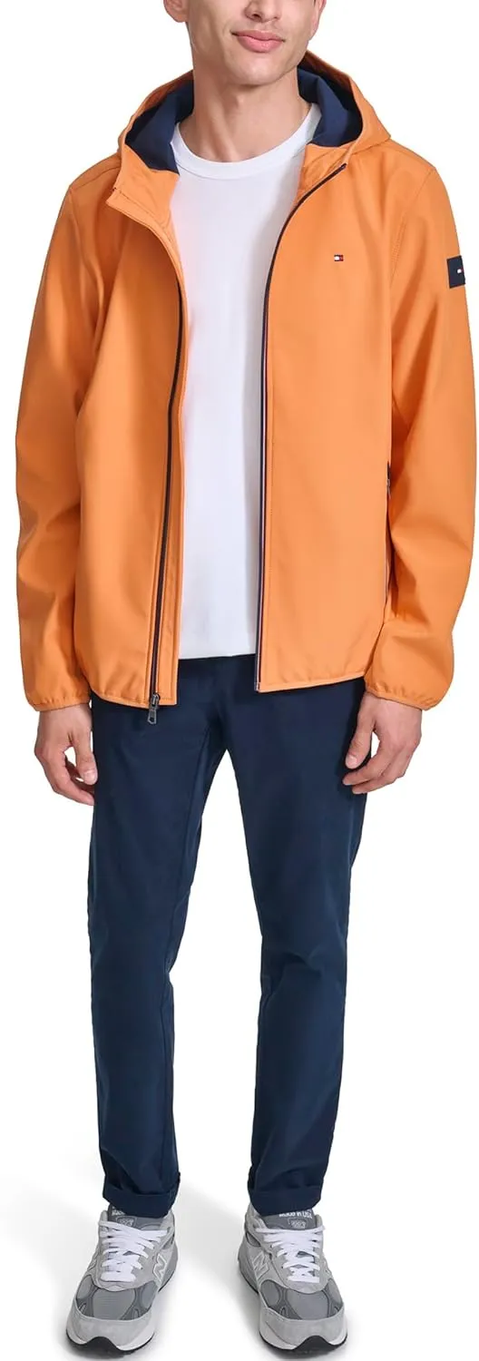 Tommy Hilfiger Men's Hooded Performance Soft Shell Jacket