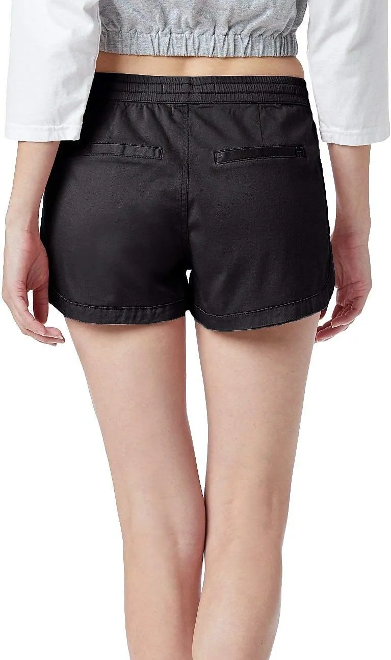 UNIONBAY Women's Drawcord Pull-on Soft Sateen Short
