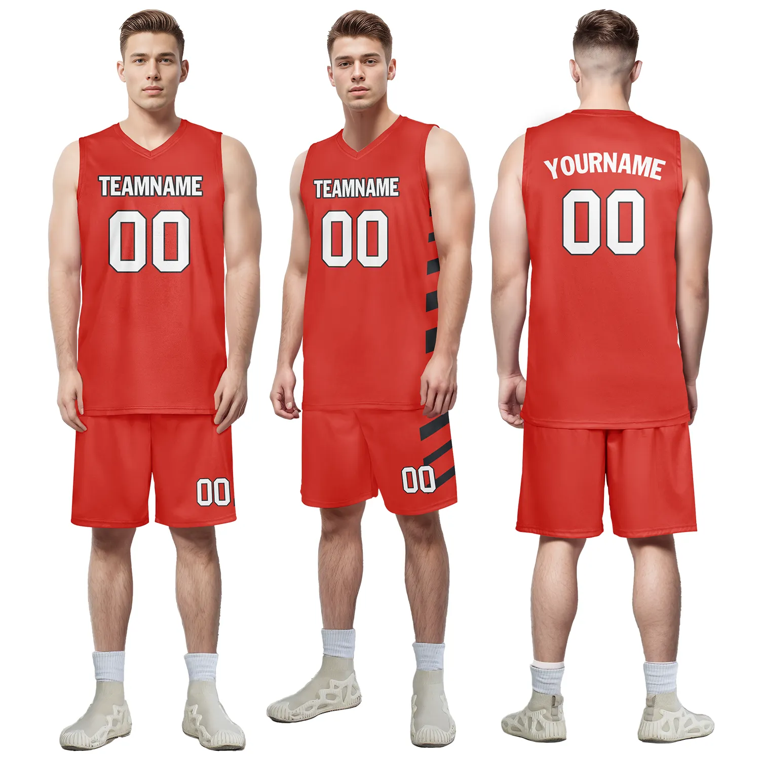 Unique Gift,Custom Red Classic Style Sports Uniform Basketball Jersey BBJ01-bd0a70c8