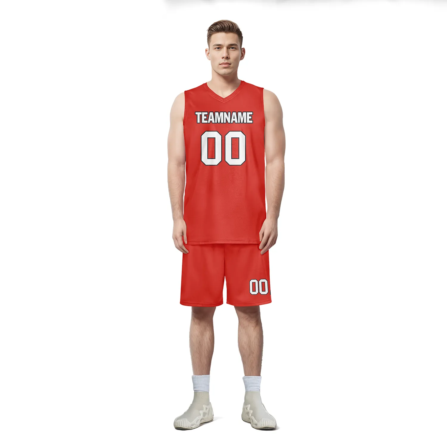 Unique Gift,Custom Red Classic Style Sports Uniform Basketball Jersey BBJ01-bd0a70c8