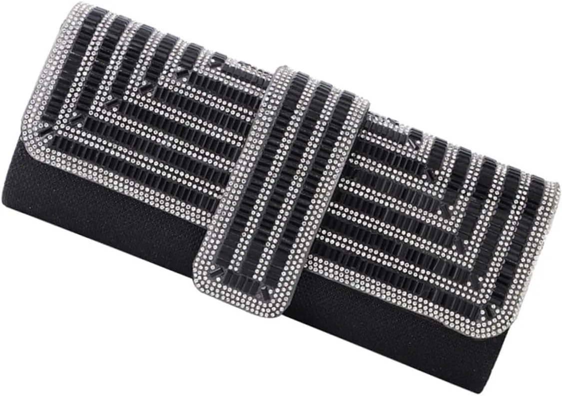 Unique Personalized Evening Bag Rhinestone Inlaid Clutch Purse Women's Party Handbag Comfortable Touch