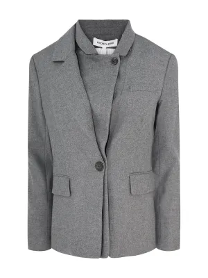 Veronica Beard Blythe Dickey Jacket in Heather Grey