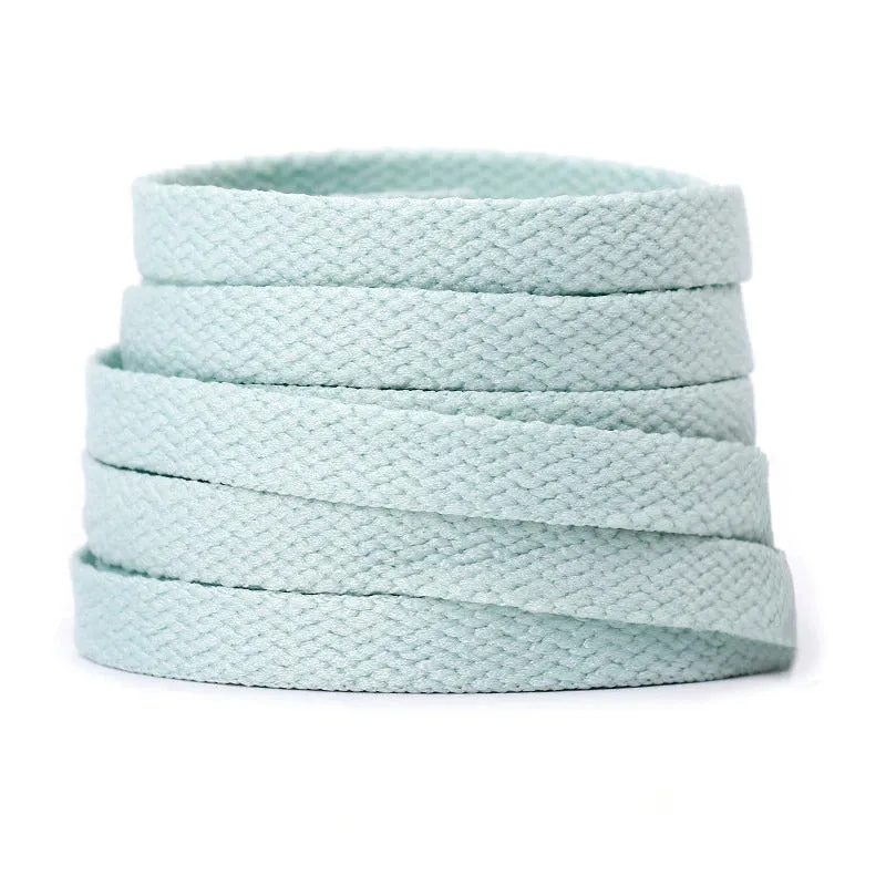 Vibrant Summer Pastel Color Fashion Sneaker Flat Shoelaces