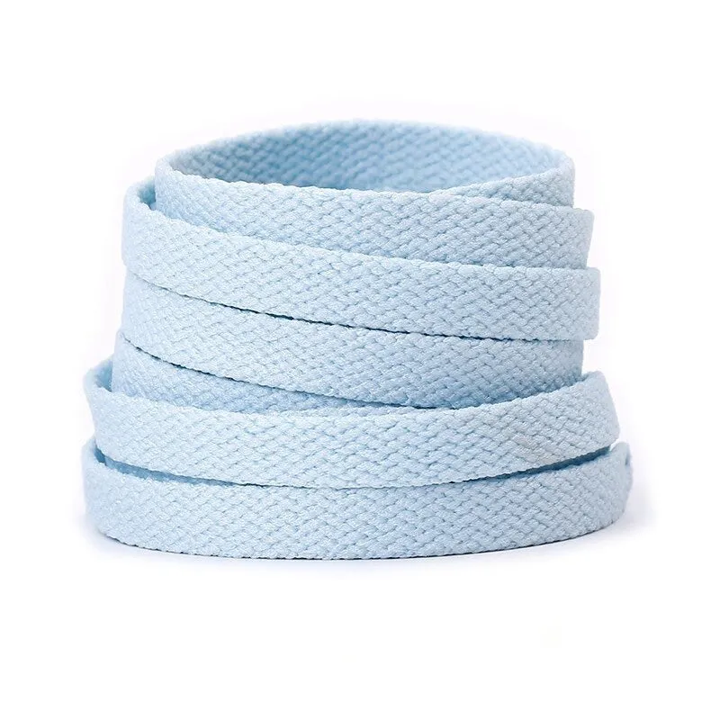 Vibrant Summer Pastel Color Fashion Sneaker Flat Shoelaces