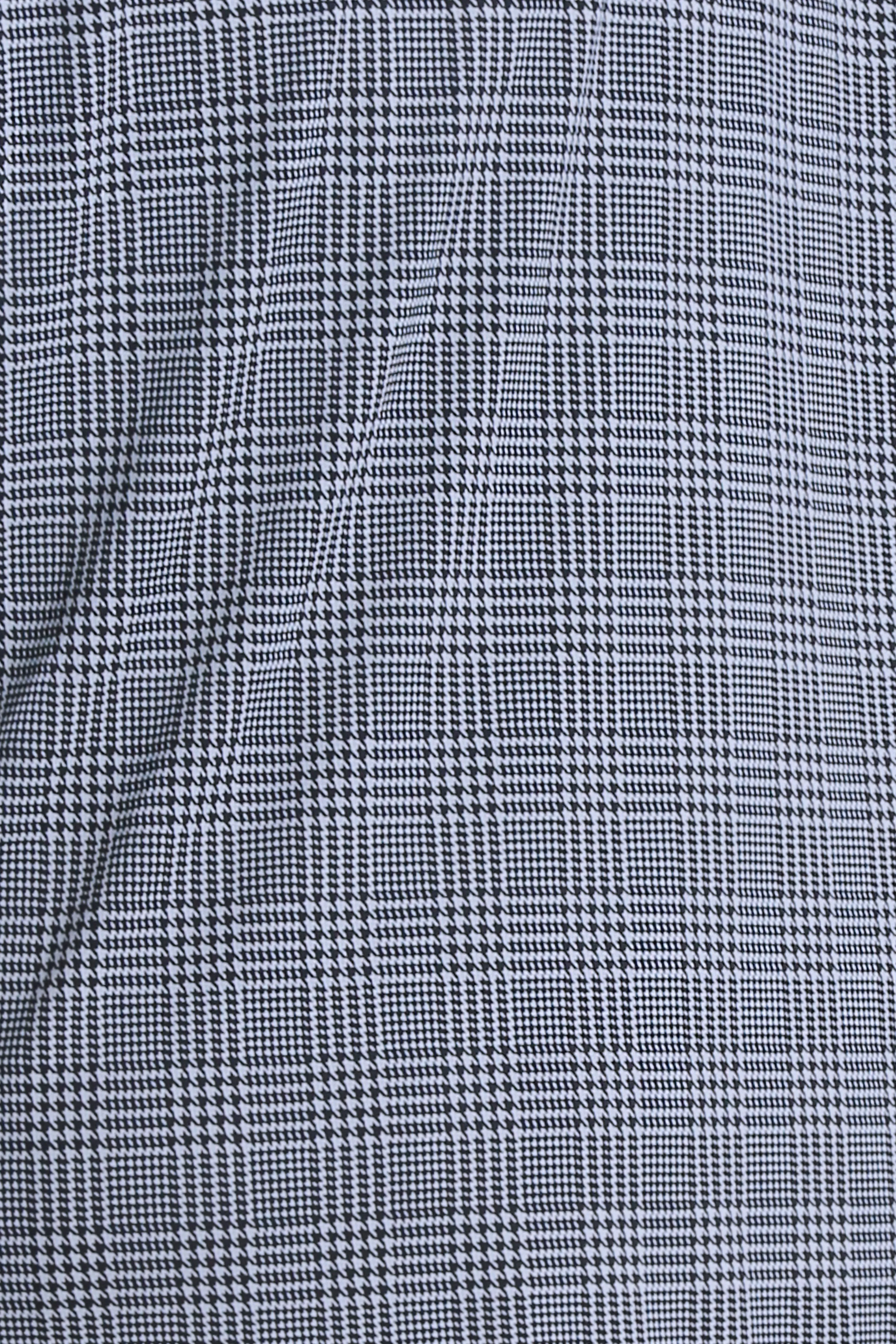 Vikki Vi Navy Plaid Blazer