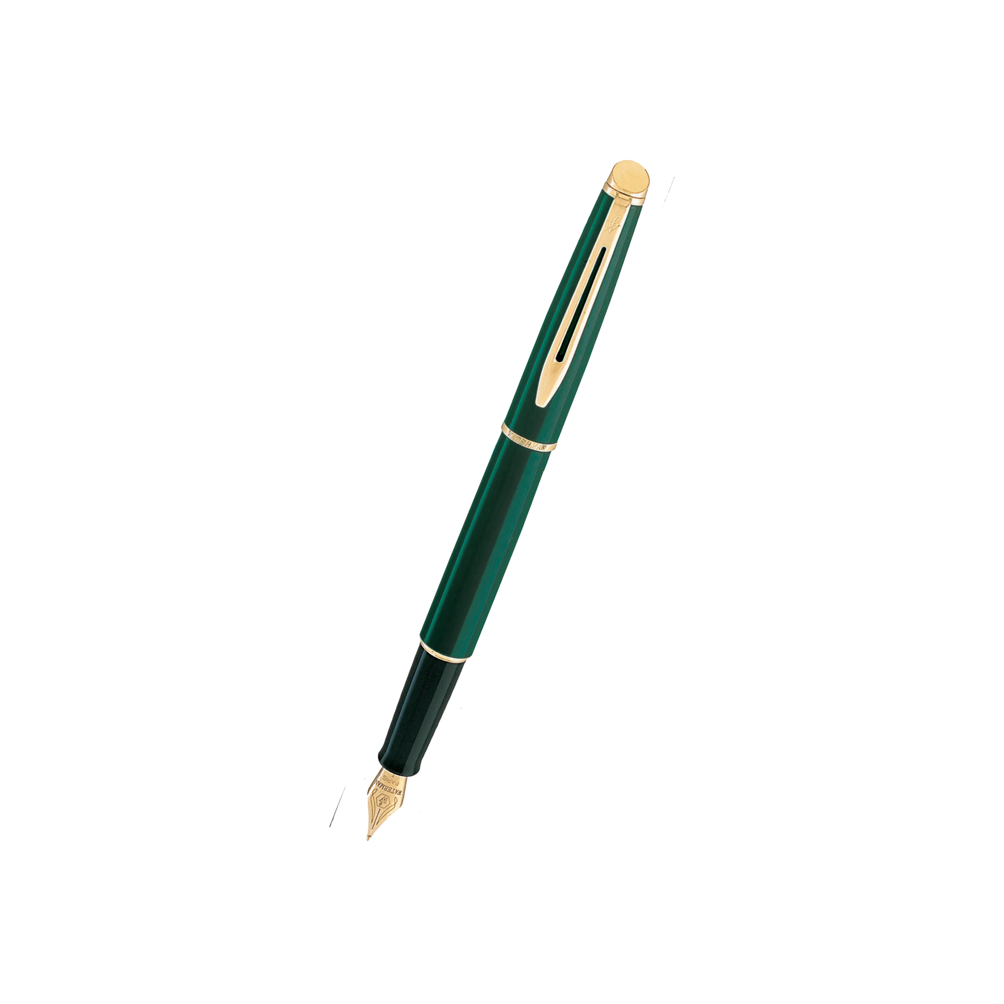 Waterman Hemisphere Lacquer 2 Green GT Fountain Pen - Medium (FPD 2024)