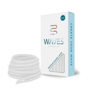 Waves California® Pure White Premium Round Laces