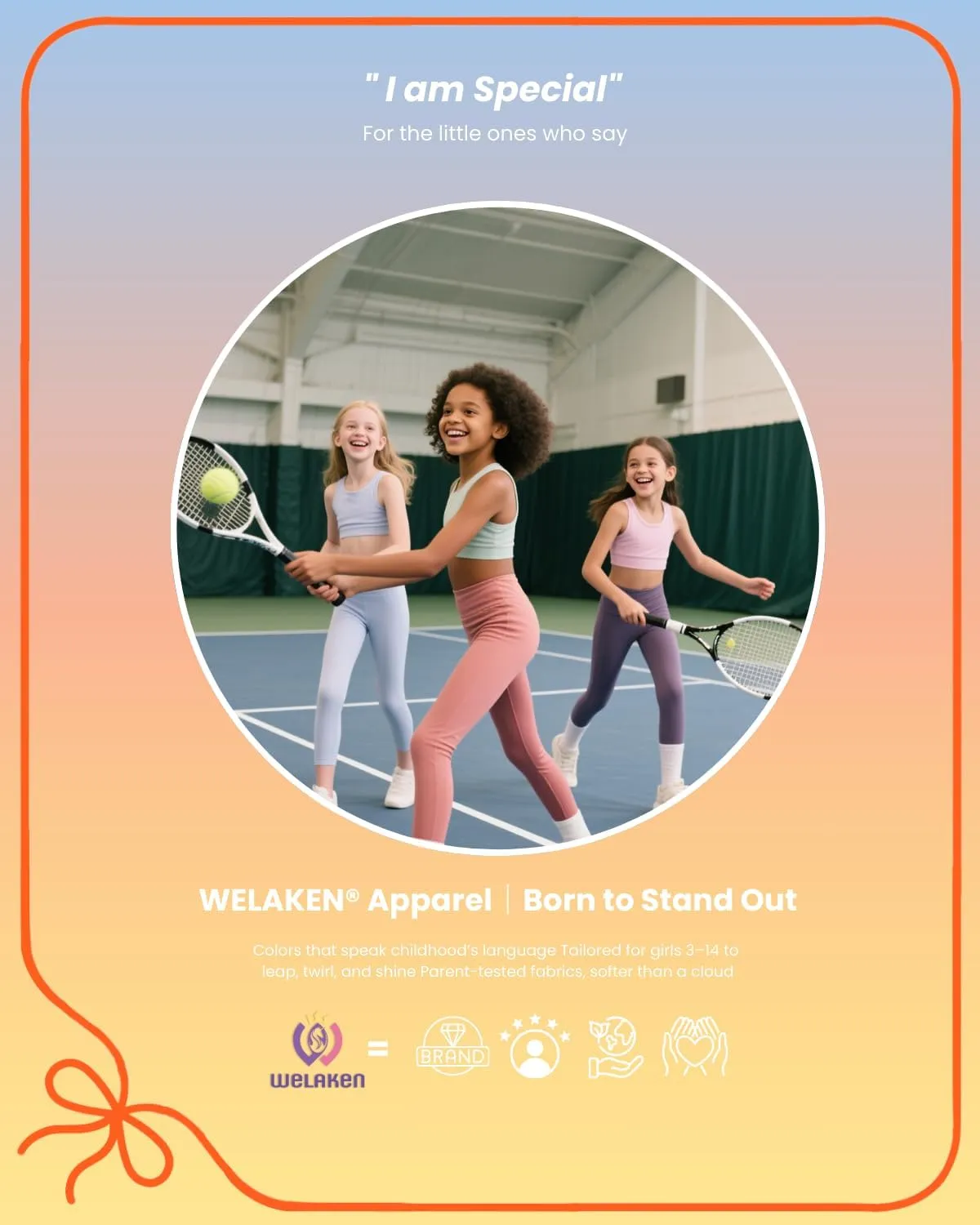 WELAKEN Flare Yoga Pants with Pockets for Girls  High Waist Active Bell-Bottom Leggings