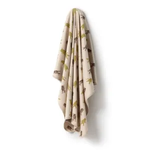 Wilson and Frenchy Organic Rib Bunny Rug Roar