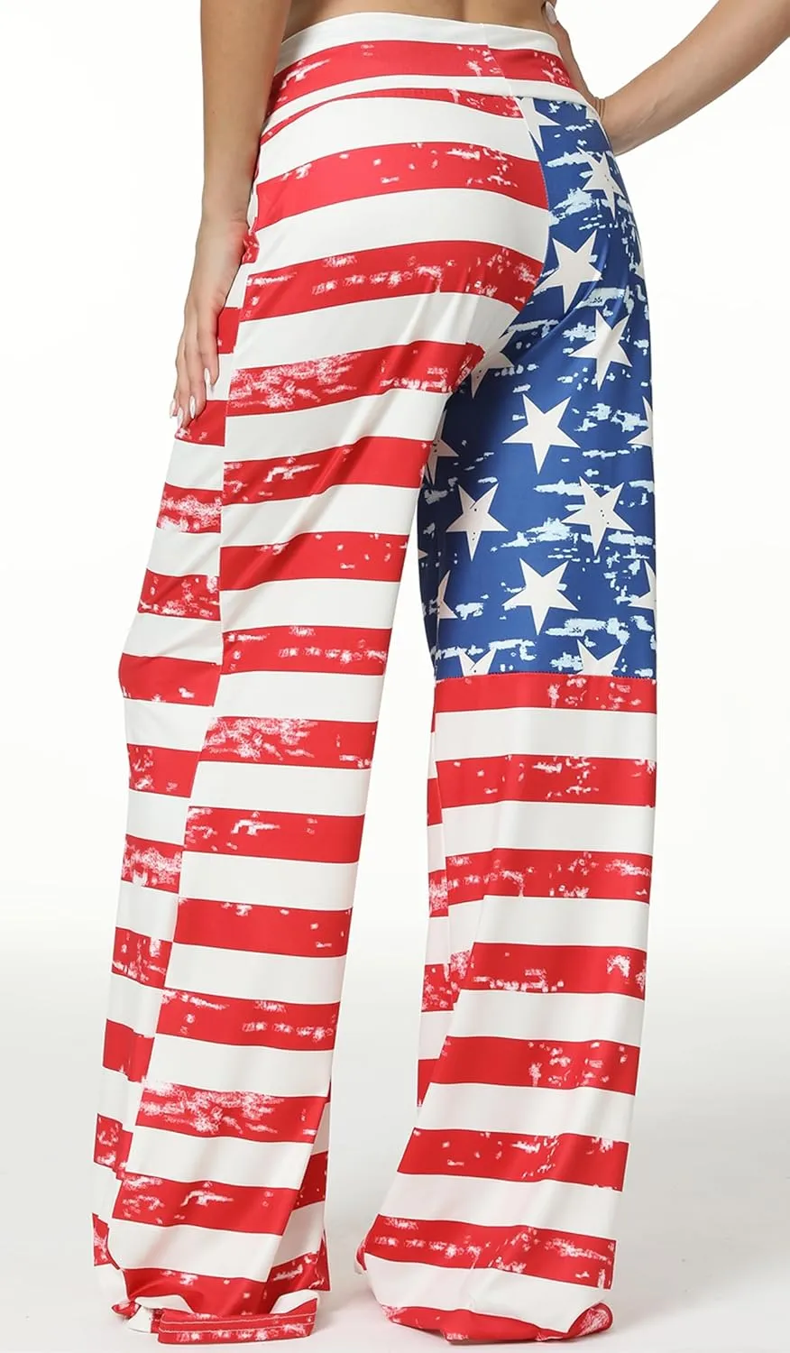 Women Pajama Pants Comfy Lounge Wide Leg Casual Stretch Palazzo Drawstring Pj Bottoms Pants S-3XL