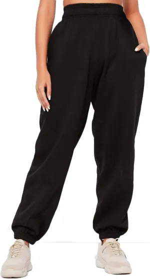 Women's Casual Sweatpants, High Waist Workout Jogger Pants Baggy Trousers, Running Jogging Harem Pants Active Lounge Trousers