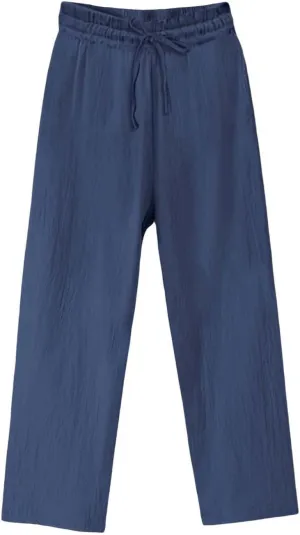 Womens Cotton Linen Pants Pants Fashion Drawstring Elastic Trousers Comfy Sports Athletic Lounge Pants with Pockets