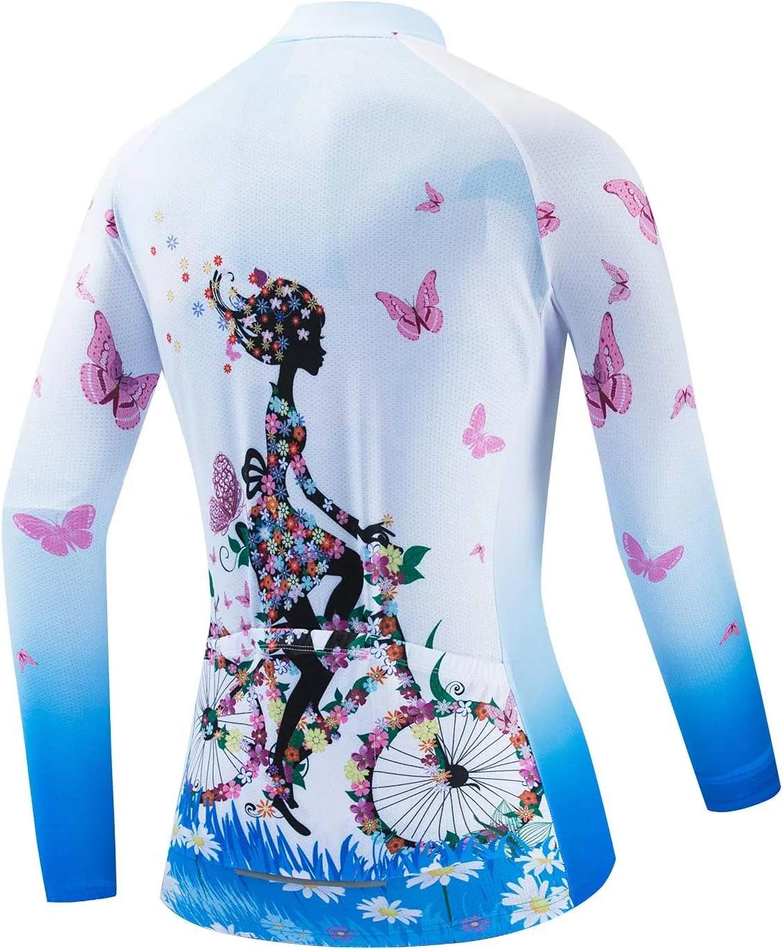 Women's Cycling Jersey, Short Sleeved Bike Shirt Mountain Jersey Comfortable Quick Dry Wear Top