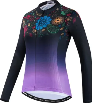 Women's Cycling Jersey, Short Sleeved Bike Shirt Mountain Jersey Comfortable Quick Dry Wear Top