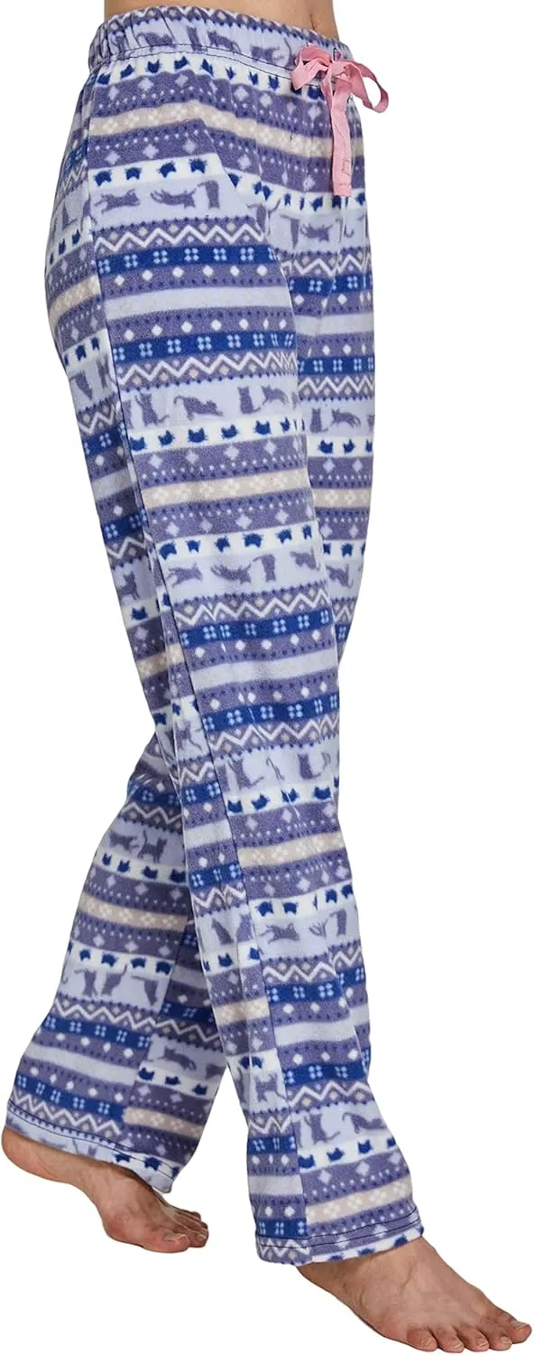 Women's Fleece Sleep Pajama Pant