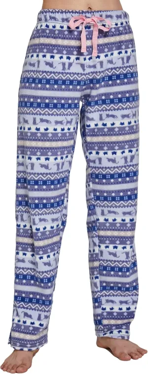 Women's Fleece Sleep Pajama Pant