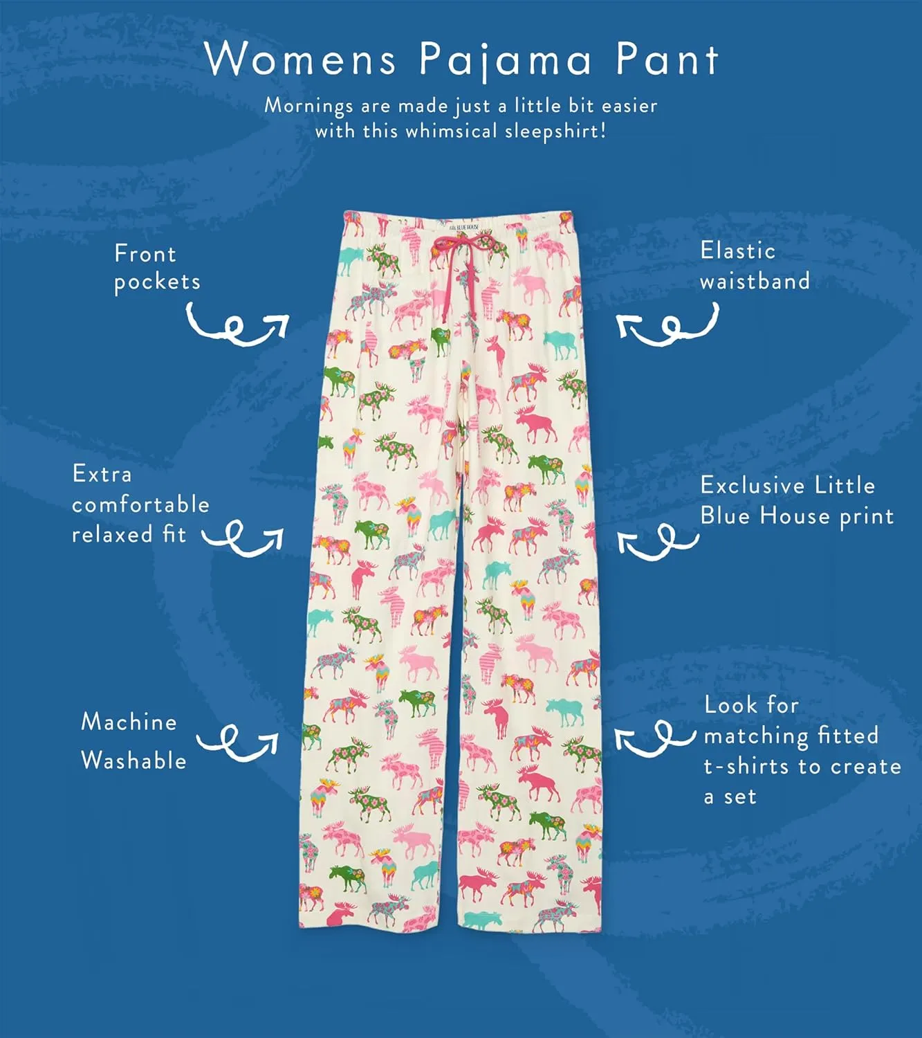 womens Jersey Pajama Pants