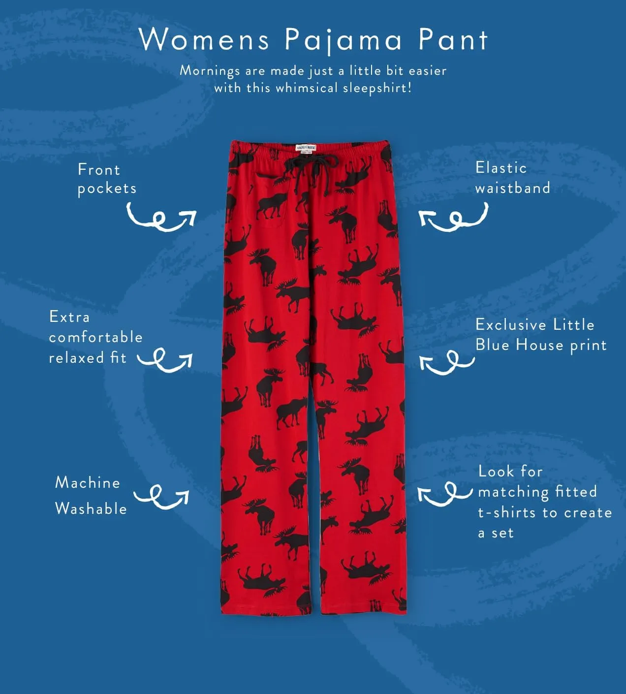 womens Jersey Pajama Pants