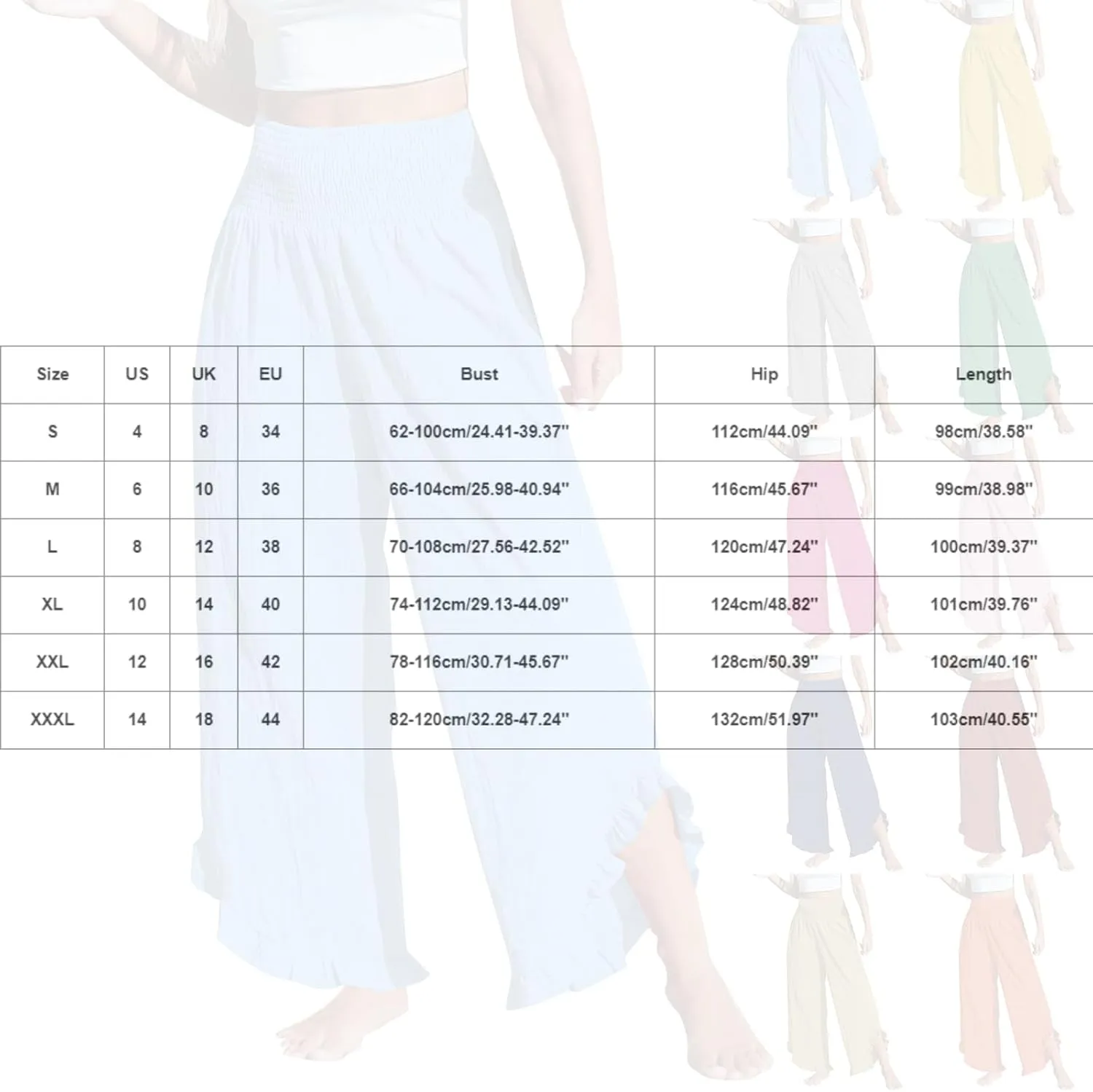 Women's Pleated Cotton Linen Straight Trousers Summer Wide Leg High Waisted Trouser Causal Pants with Irregular Pants Legs