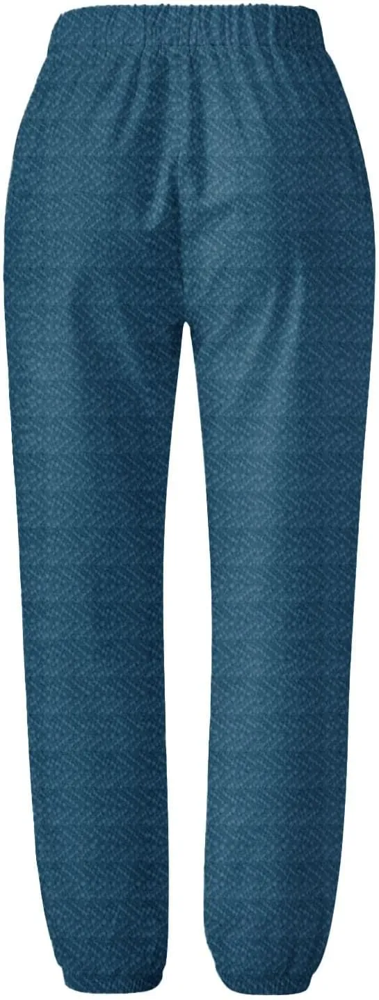 Women's Striped Cotton Linen Wide Leg Pants Summer Casual Comfy Pants Elastic Waist Breathable Fashionable Trousers