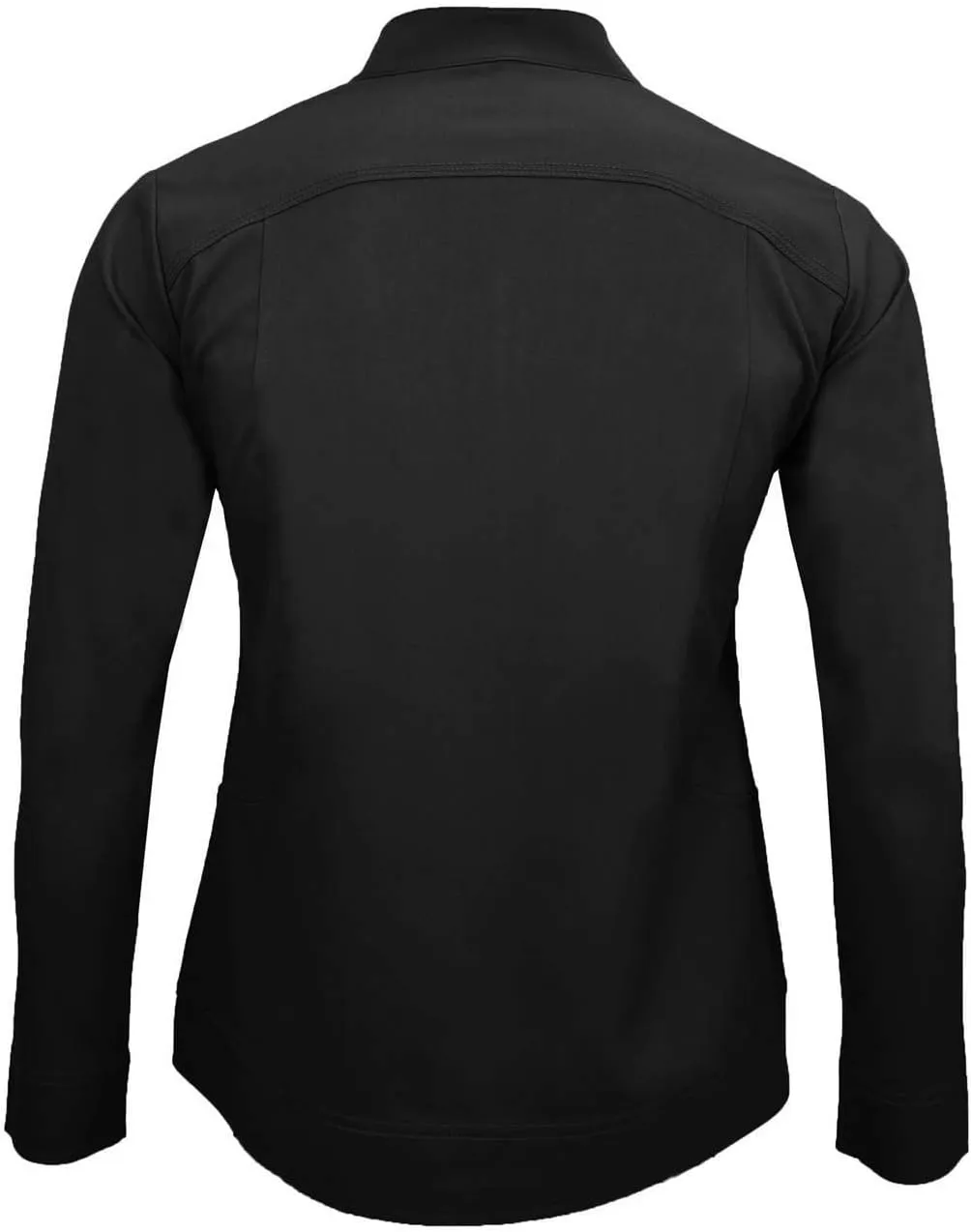 Women's Ultra Soft Front Zip Warm-Up Scrub Jacket
