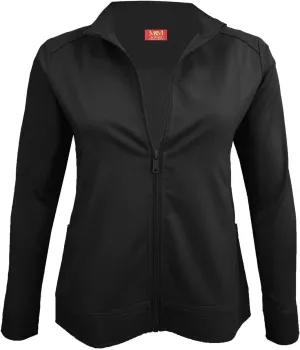 Women's Ultra Soft Front Zip Warm-Up Scrub Jacket