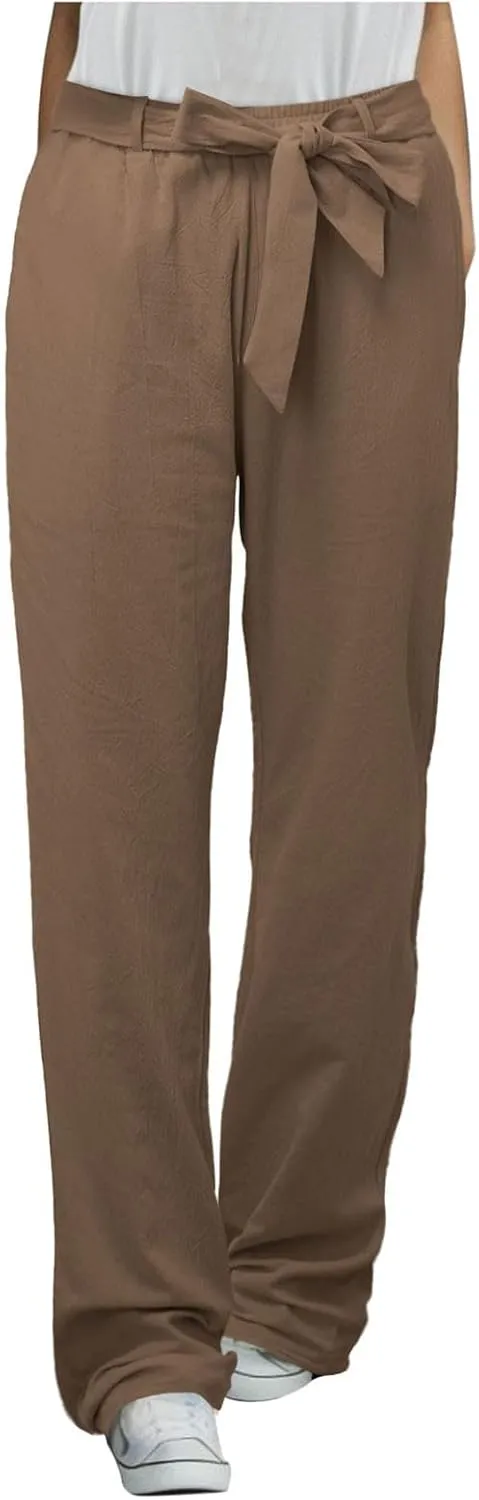 Women's Winter Warm Fleece Joggers Pants Winter Funky Yoga Pants with Pockets Fleece Lined Wide Leg