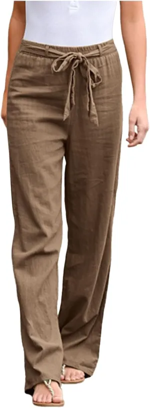 Women's Winter Warm Fleece Joggers Pants Winter Funky Yoga Pants with Pockets Fleece Lined Wide Leg